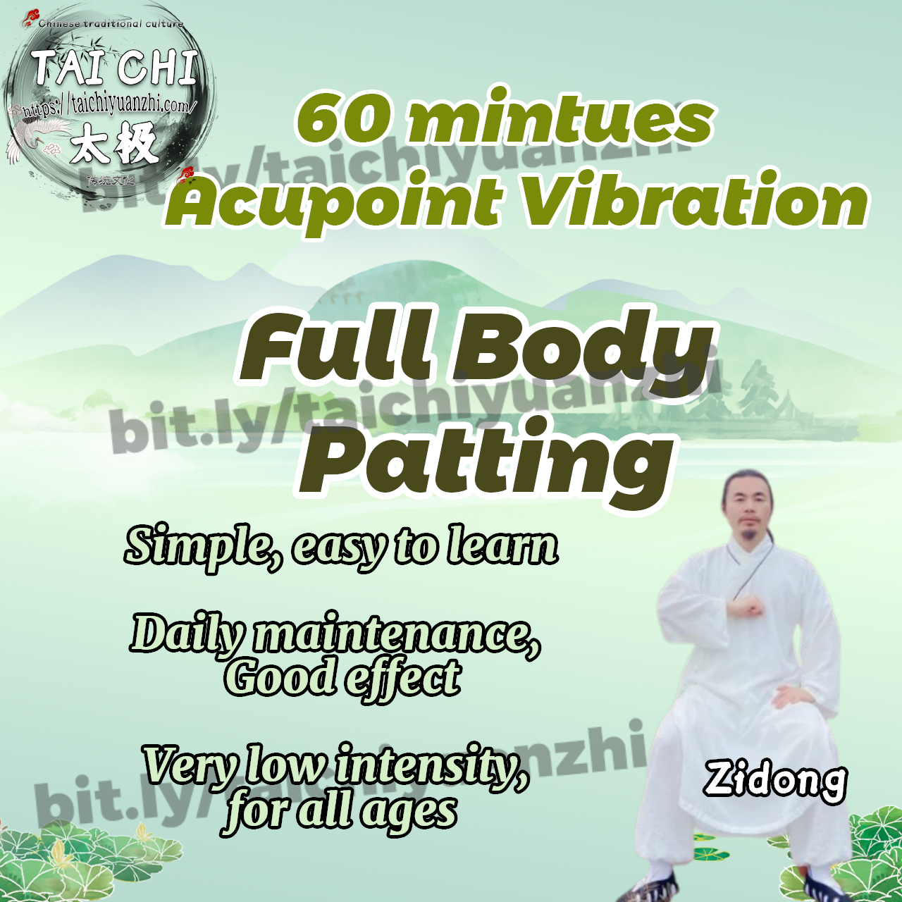 60mins Acupoint Vibration • Full Body Patting